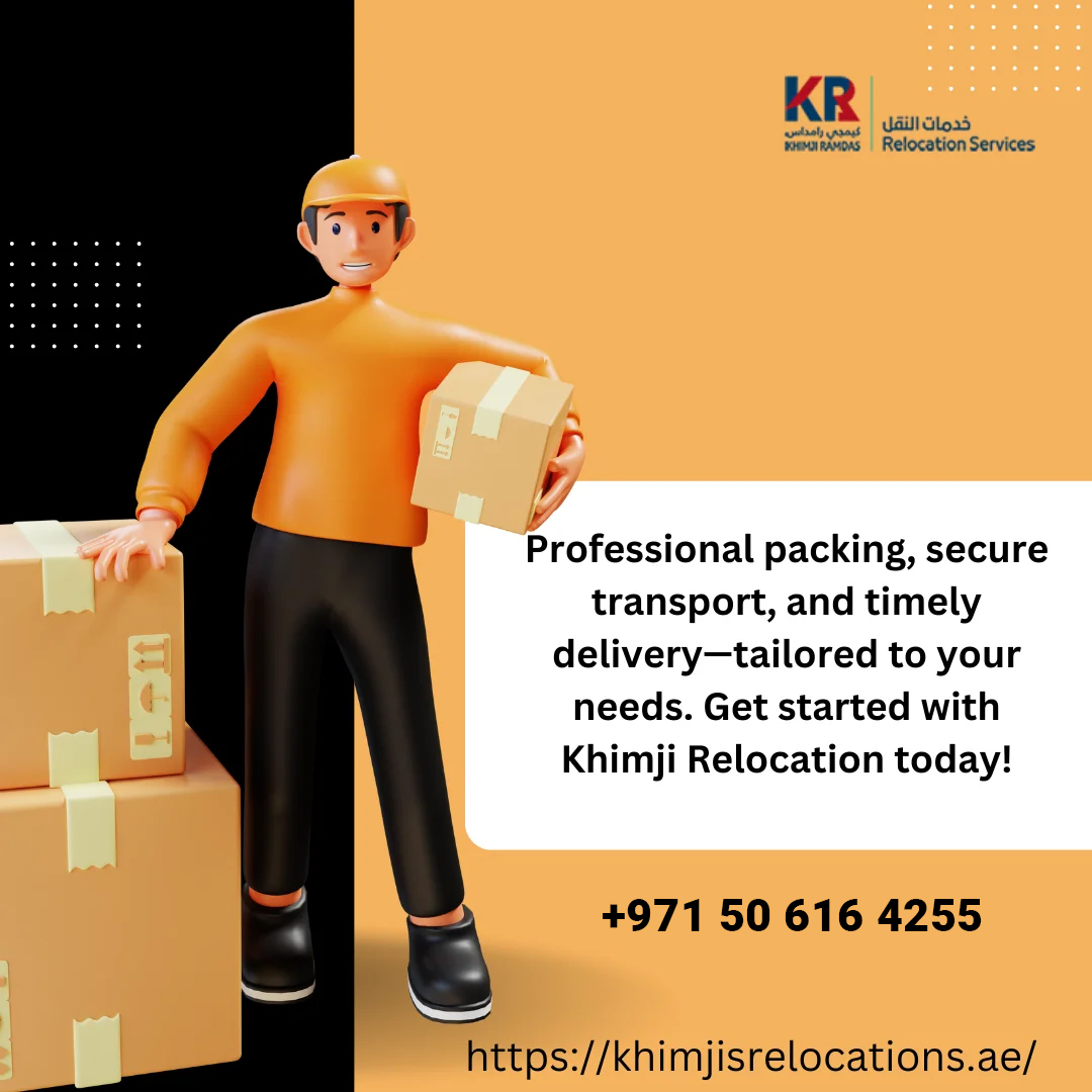 Professional packing secure transport and timely delivery tailored to your needs Get started with Khimji Relocation today - Khimji Ramdas Relocation Services