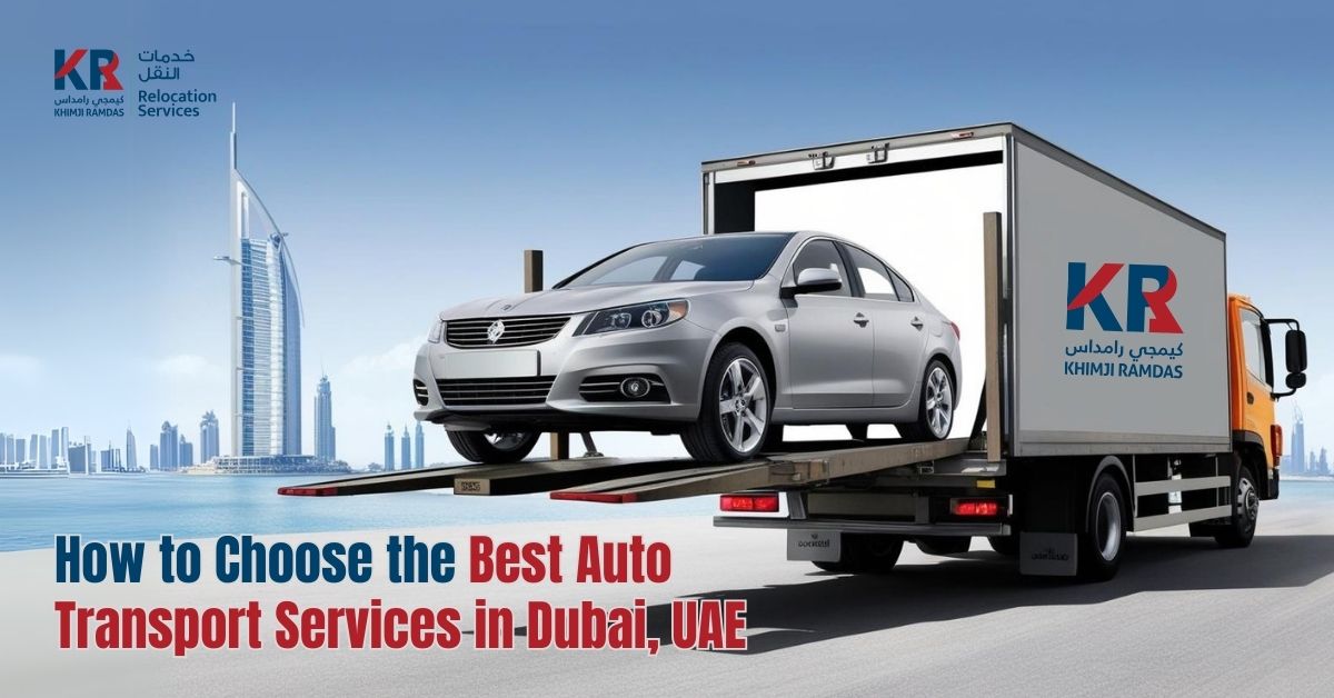 Auto Transport Services - Khimji Ramdas Relocation Services