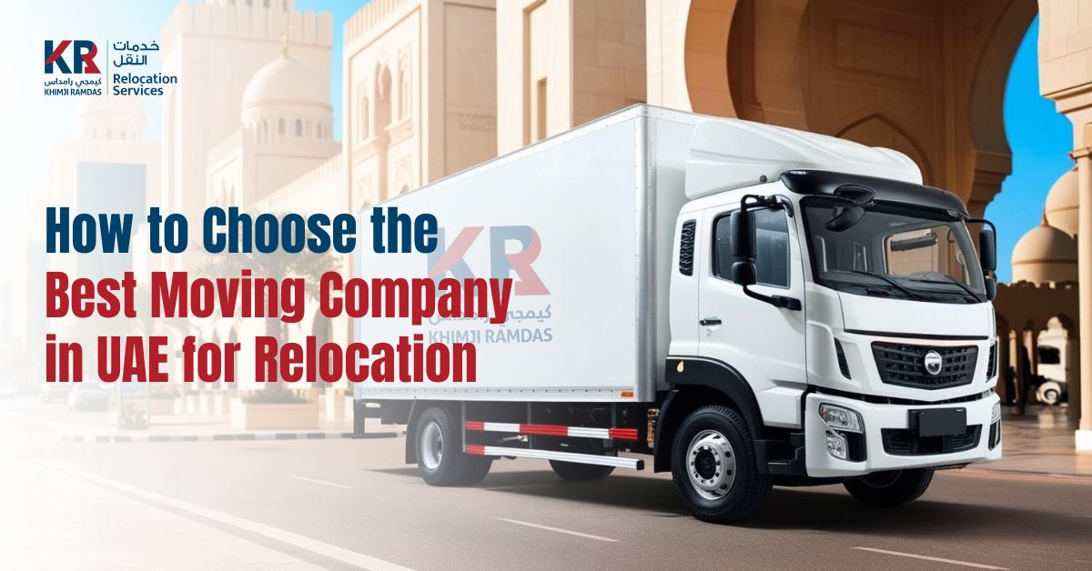 Moving Company - Khimji Ramdas Relocation Services