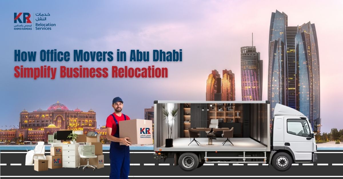 Office Movers In Abu Dhabi - Khimji Ramdas Relocation Services