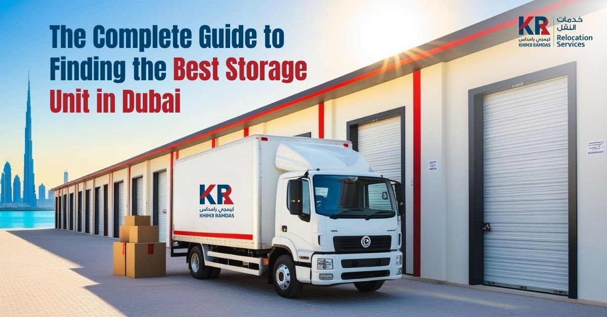Storage Unit In Dubai - Khimji Ramdas Relocation Services