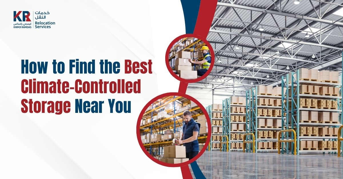 Climate-Controlled Storage - Khimji Ramdas Relocation Services