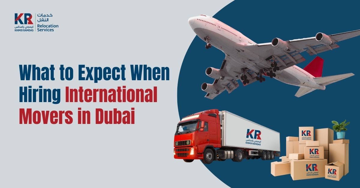 International Movers in Dubai - Khimji Ramdas Relocation Services