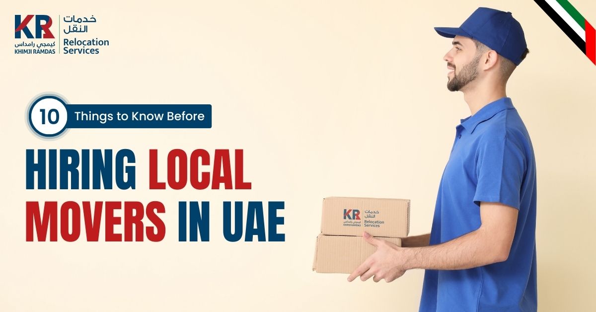 Local Movers in UAE - Khimji Ramdas Relocation Services