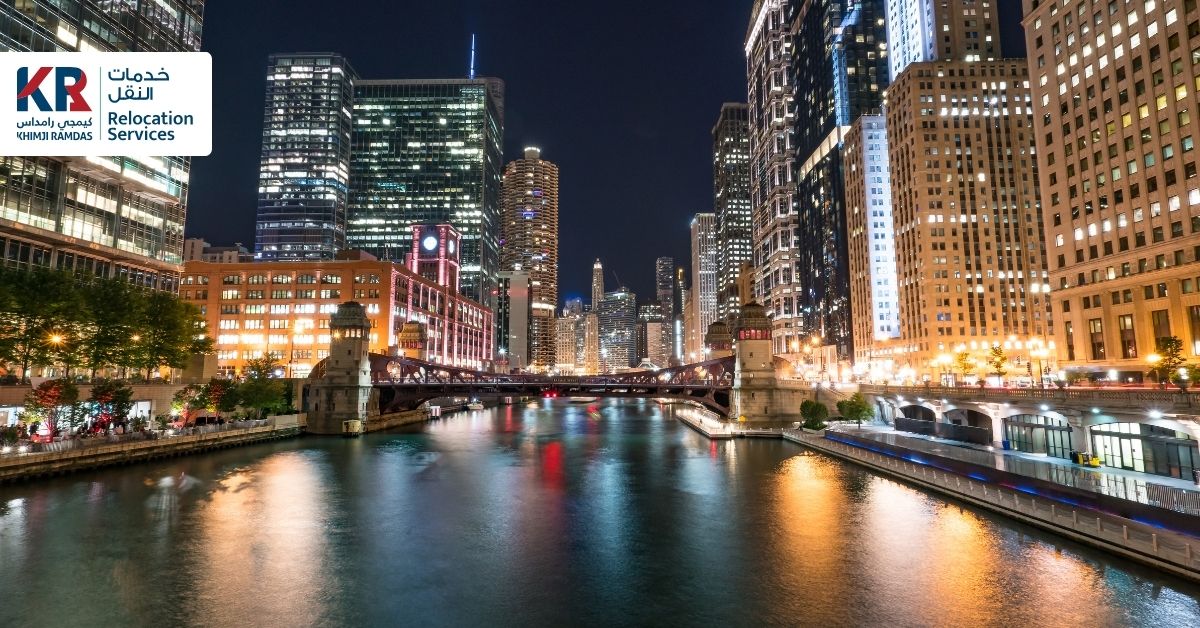 International Movers to Chicago from Sharjah: Reliable Midwest Relocation Services – Khimji Ramdas Relocation Services International Movers to Chicago from Sharjah: Reliable Midwest Relocation Services - Khimji Ramdas Relocation Services