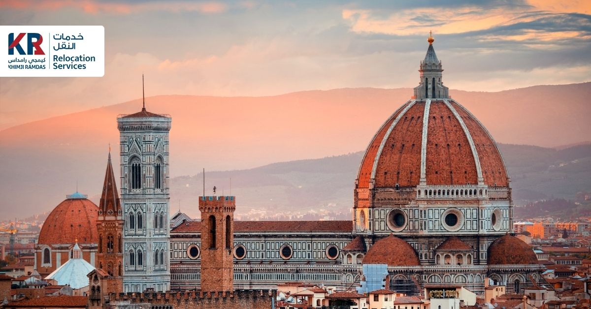 International Movers to Florence from Abu Dhabi: Artful and Secure Relocation – Khimji Ramdas Relocation Services International Movers to Florence from Abu Dhabi: Artful and Secure Relocation - Khimji Ramdas Relocation Services