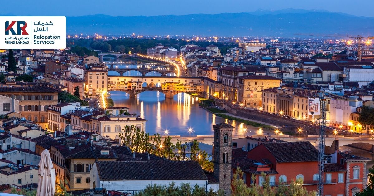 International Movers to Florence from Sharjah: Artful and Secure Relocation – Khimji Ramdas Relocation Services International Movers to Florence from Sharjah: Artful and Secure Relocation - Khimji Ramdas Relocation Services