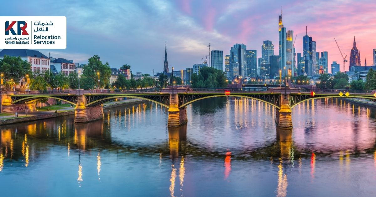International Movers to Frankfurt from Dubai: Seamless European Transition - Khimji Ramdas Relocation Services