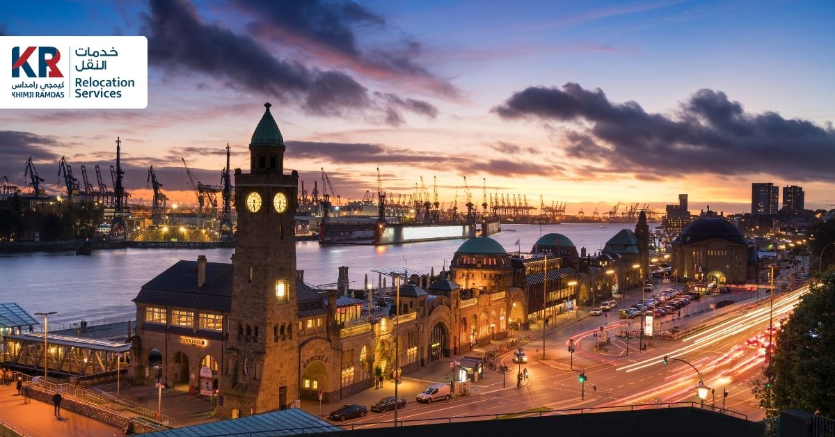 International Movers to Hamburg from Sharjah: Your Gateway to Northern Europe - Khimji Ramdas Relocation Services