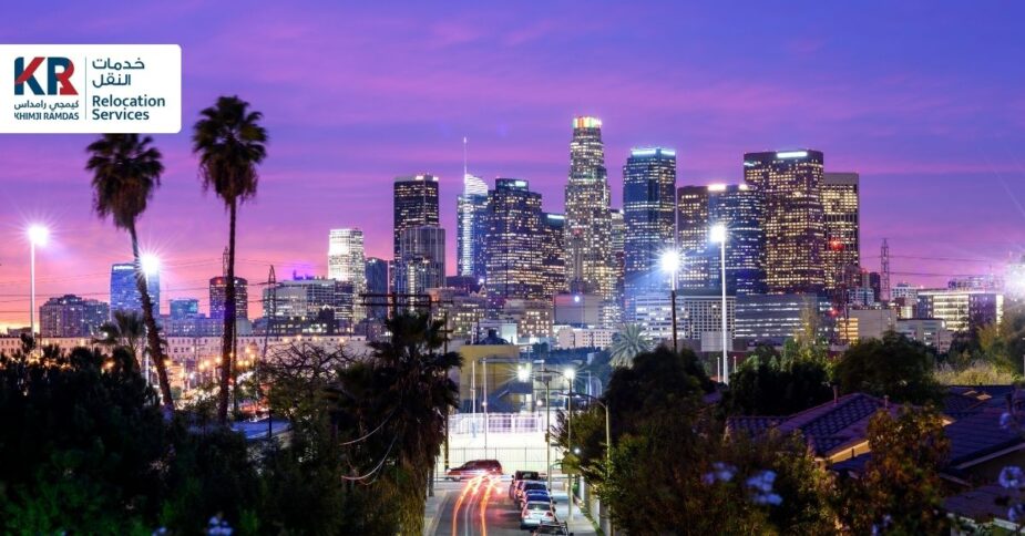 International Movers to Los Angeles from Dubai: Trusted Relocation Experts - Khimji Ramdas Relocation Services