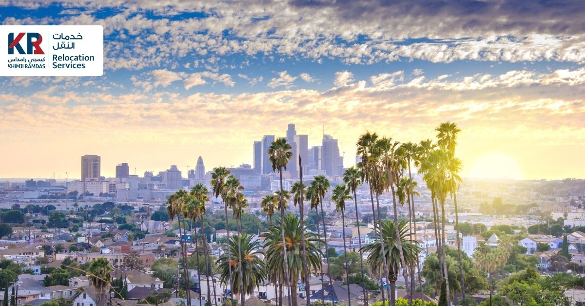 International Movers to Los Angeles from Sharjah: Trusted Relocation Experts - Khimji Ramdas Relocation Services