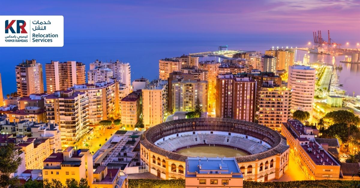 International Movers to Malaga from Abu Dhabi: Coastal Relocation Made Easy - Khimji Ramdas Relocation Services