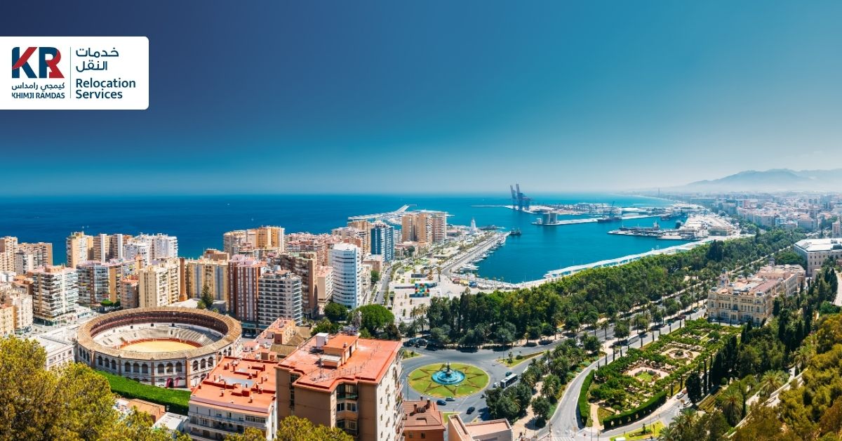 International Movers to Malaga from Sharjah: Coastal Relocation Made Easy - Khimji Ramdas Relocation Services