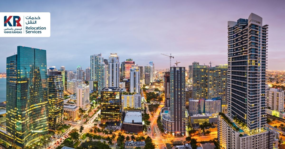 International Movers to Miami from Abu Dhabi: Coastal USA Relocation Experts - Khimji Ramdas Relocation Services