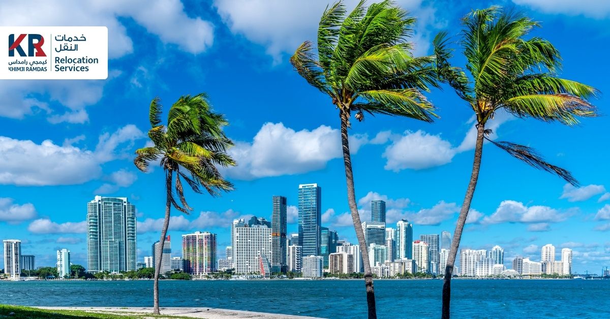 International Movers to Miami from Dubai: Coastal USA Relocation Experts - Khimji Ramdas Relocation Services