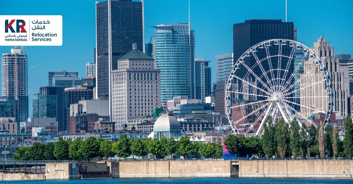 International Movers to Montreal from Dubai: Hassle-Free Quebec Relocation - Khimji Ramdas Relocation Services