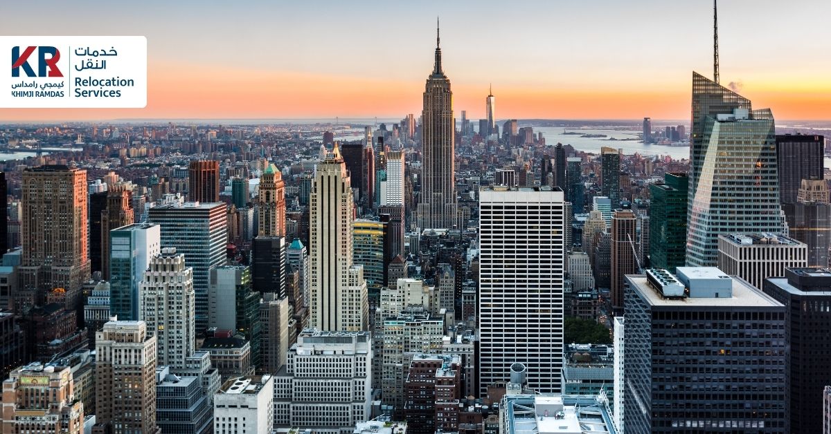 International Movers to New York City from Abu Dhabi: Seamless Relocation to the USA - Khimji Ramdas Relocation Services