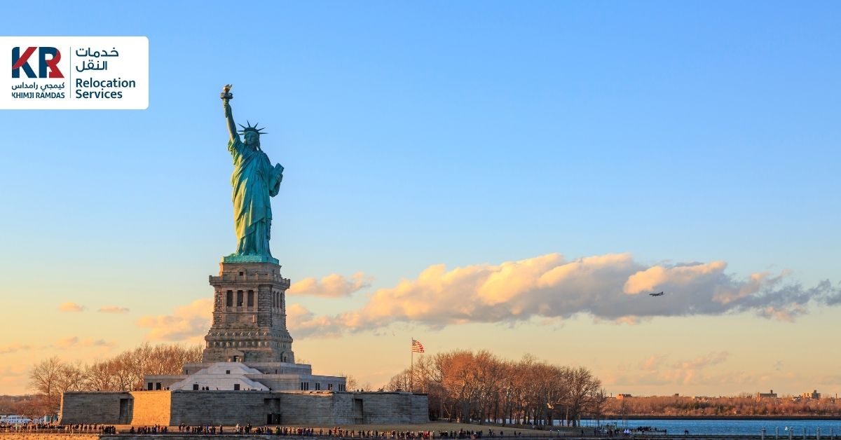 International Movers to New York City from Sharjah: Seamless Relocation to the USA - Khimji Ramdas Relocation Services