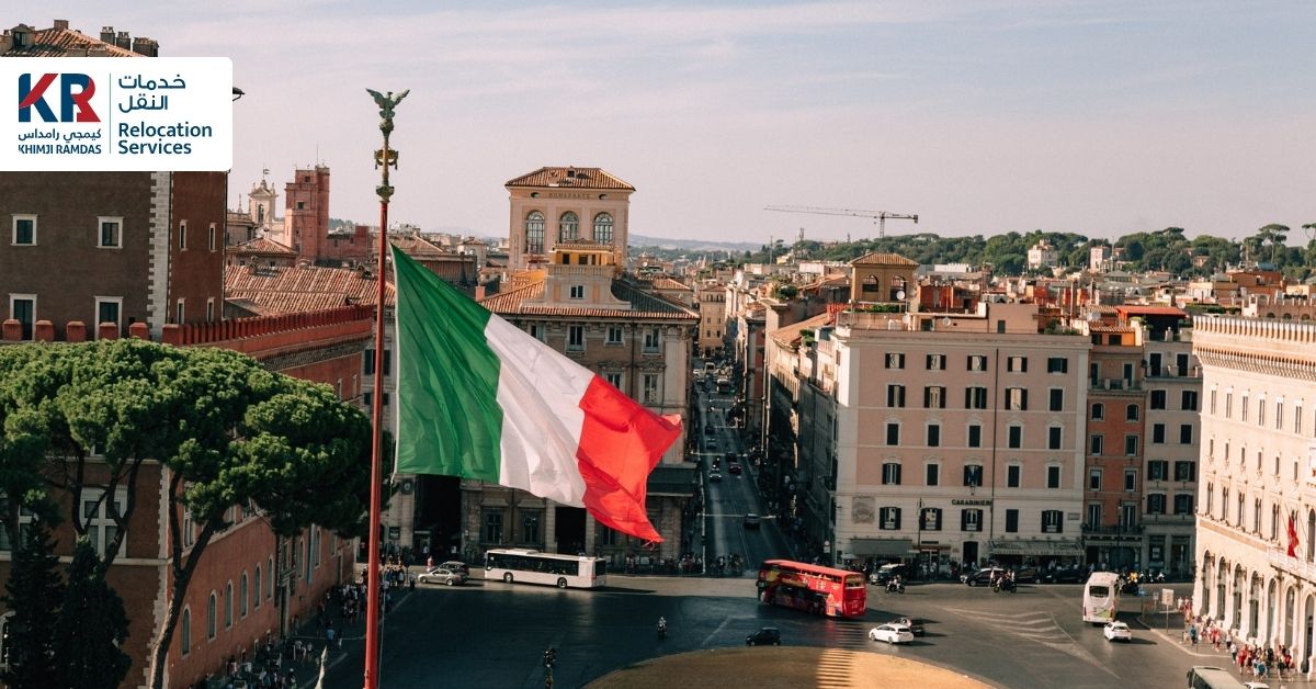 International Movers to Rome from Abu Dhabi: Trusted EU Relocation Experts - Khimji Ramdas Relocation Services