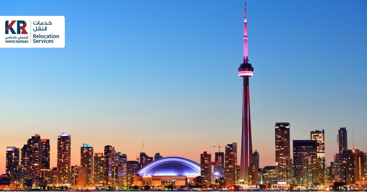 International Movers to Toronto from Sharjah: Seamless Relocation to Canada - Khimji Ramdas Relocation Services