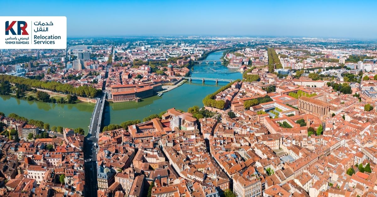 International Movers to Toulouse from Sharjah: Reliable France Relocation - Khimji Ramdas Relocation Services