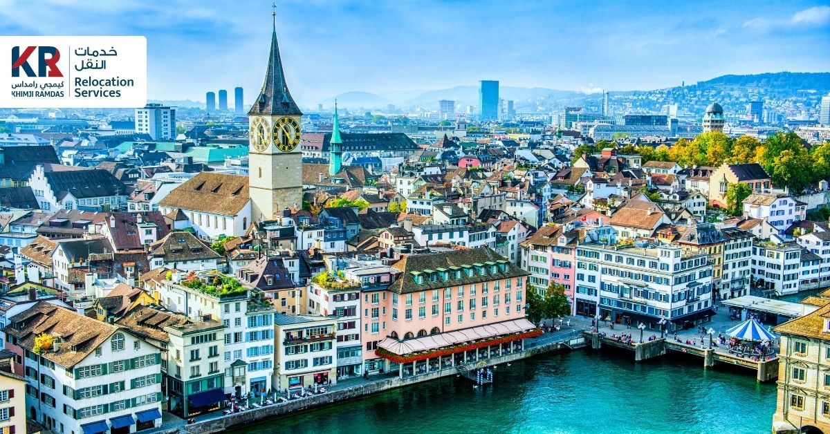 International Movers to Zurich from Abu Dhabi: Smooth Swiss Relocation Experts - Khimji Ramdas Relocation Services