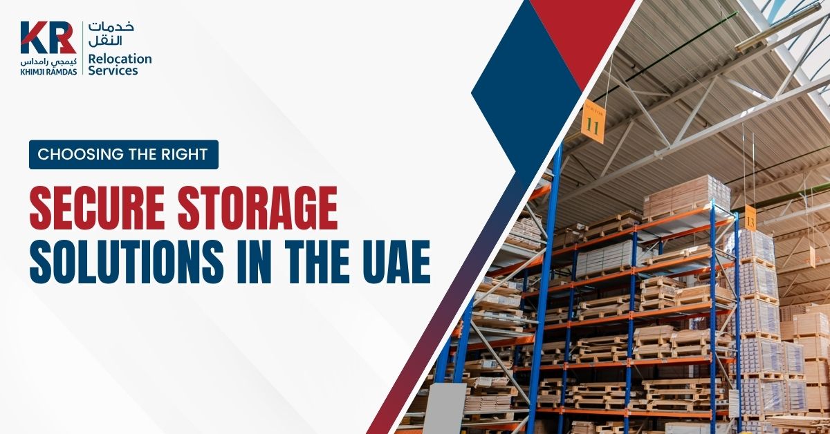 Right Secure Storage - Khimji Ramdas Relocation Services