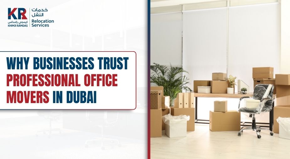 Office Movers Dubai - Khimji Ramdas Relocation Services