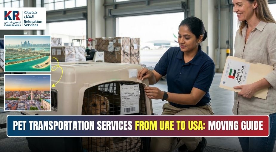 Pet Transportation Services - Khimji Ramdas Relocation Services